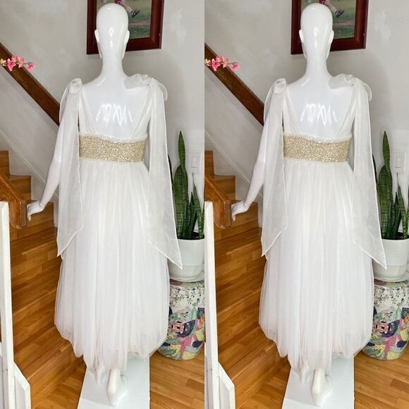 NEW LOVESHACKFANCY Romia White Dress - Picture 5 of 5